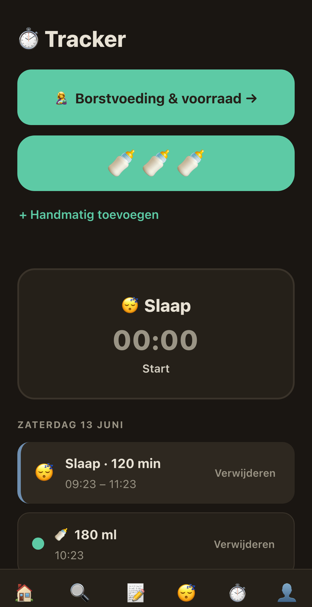 Slaaptracker van RaisingSmall